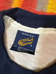 Vintage 1988 Old Time Hot Rod Ringer Tee (S)