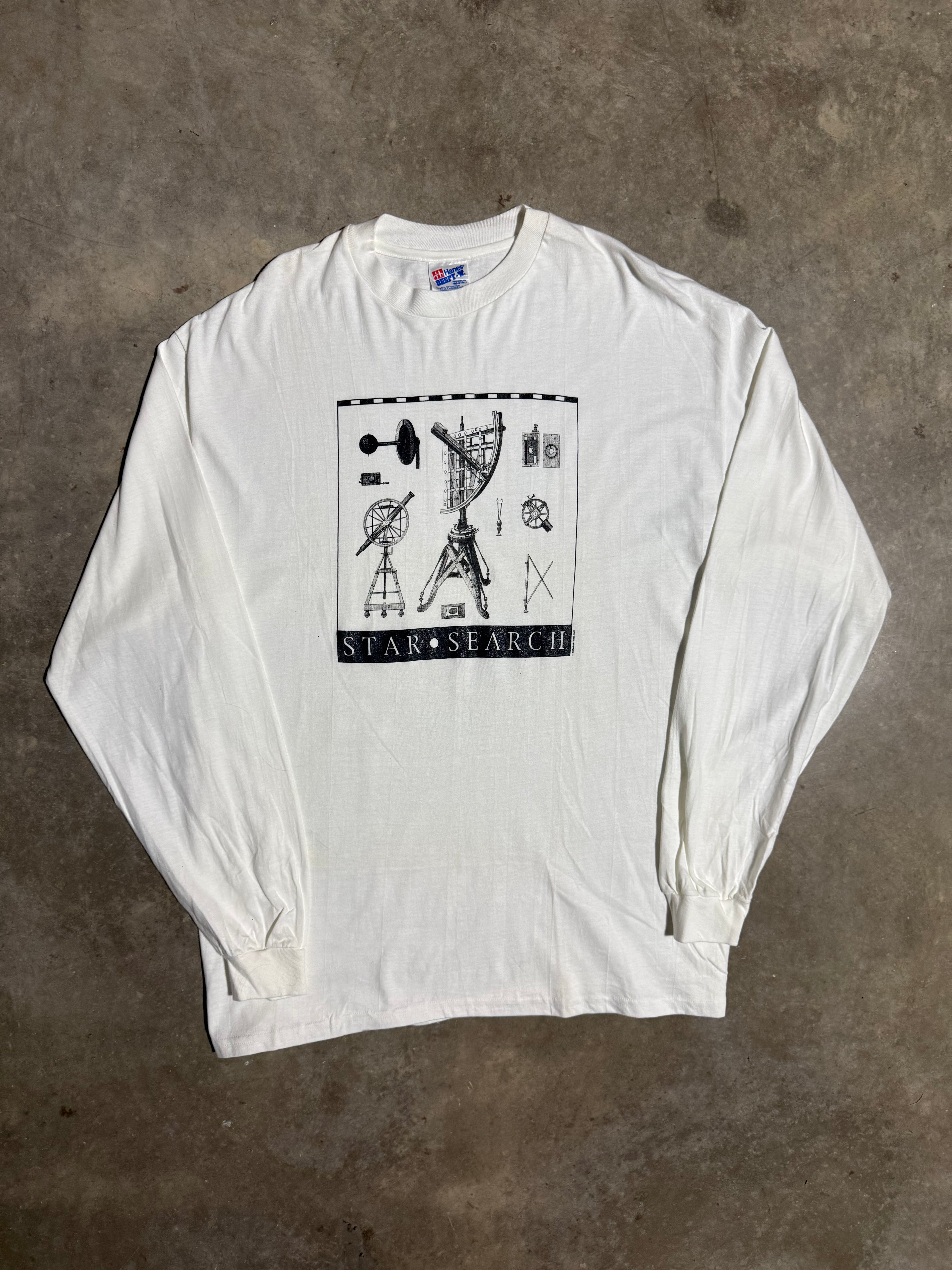Vintage 1990s Star Search Art Longsleeve Shirt (XL)