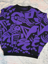 Load image into Gallery viewer, Vintage 80s Women’s Pattern Sweater (WM)
