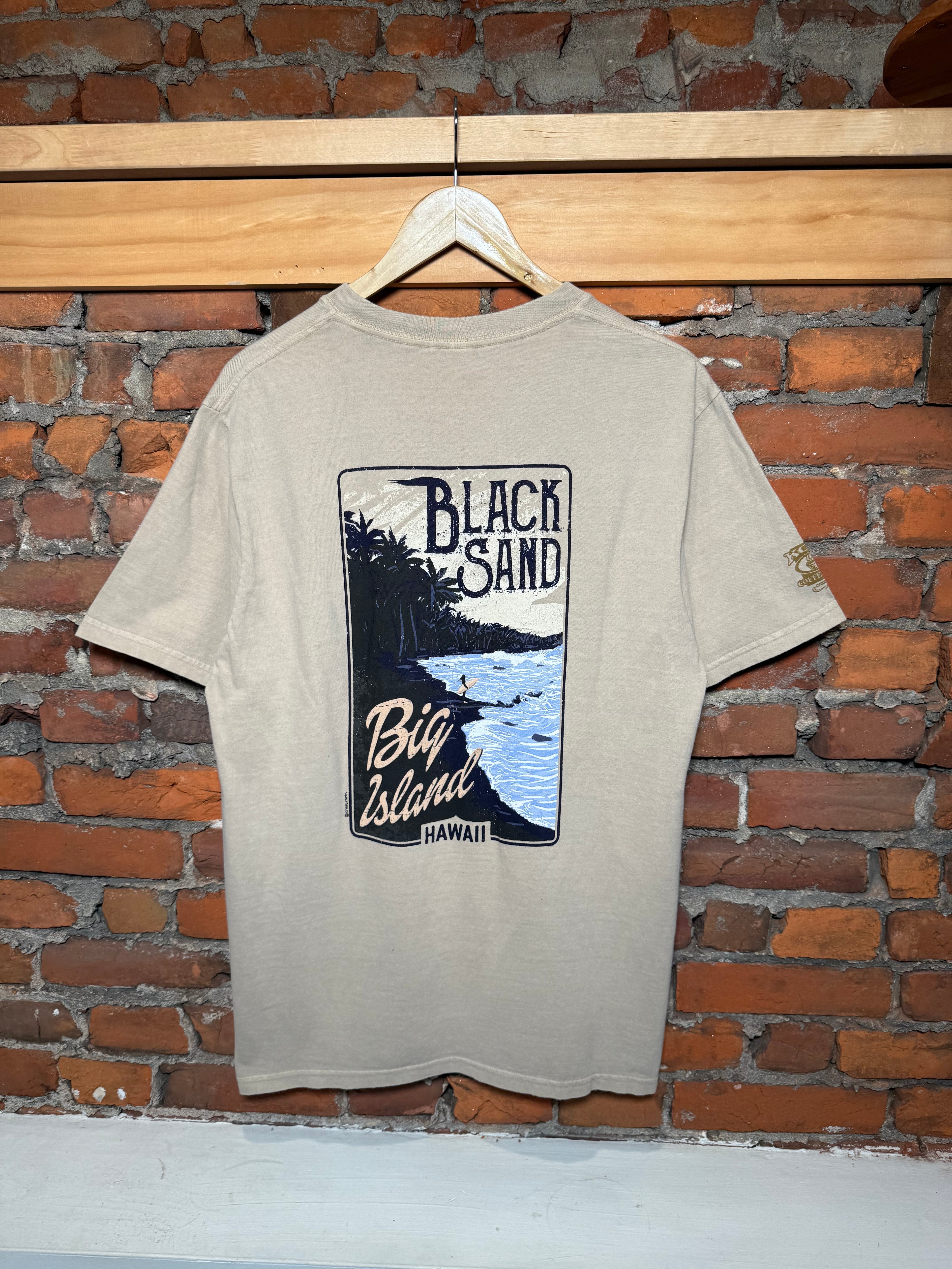 Vintage Black Sand Big Island Hawaii Unworn T-Shirt (M)