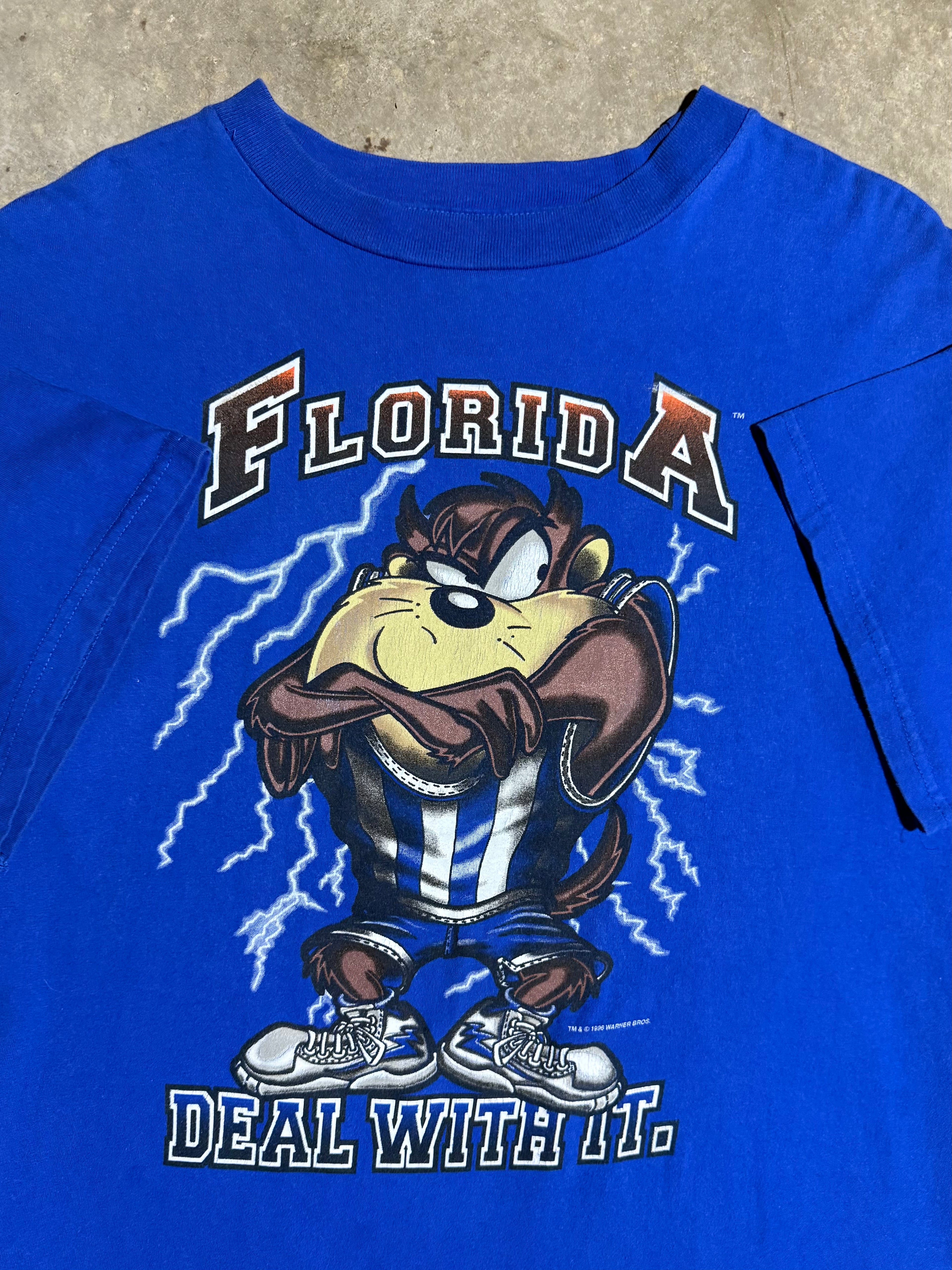 Vintage 1996 Taz Florida Lightning Tee (XL)