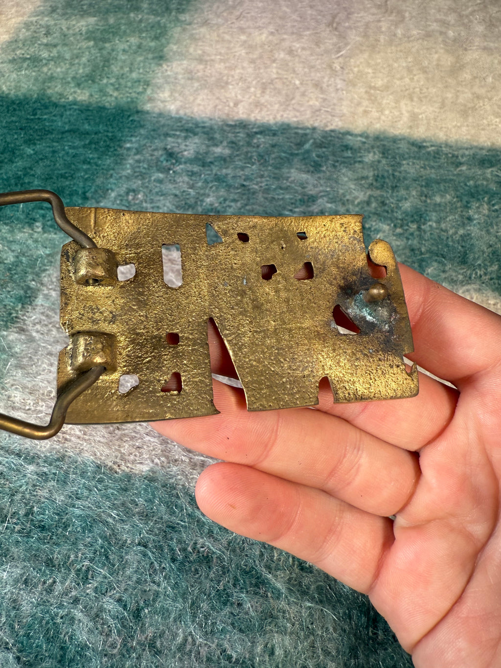 Vintage Jesus Saves Belt Buckle