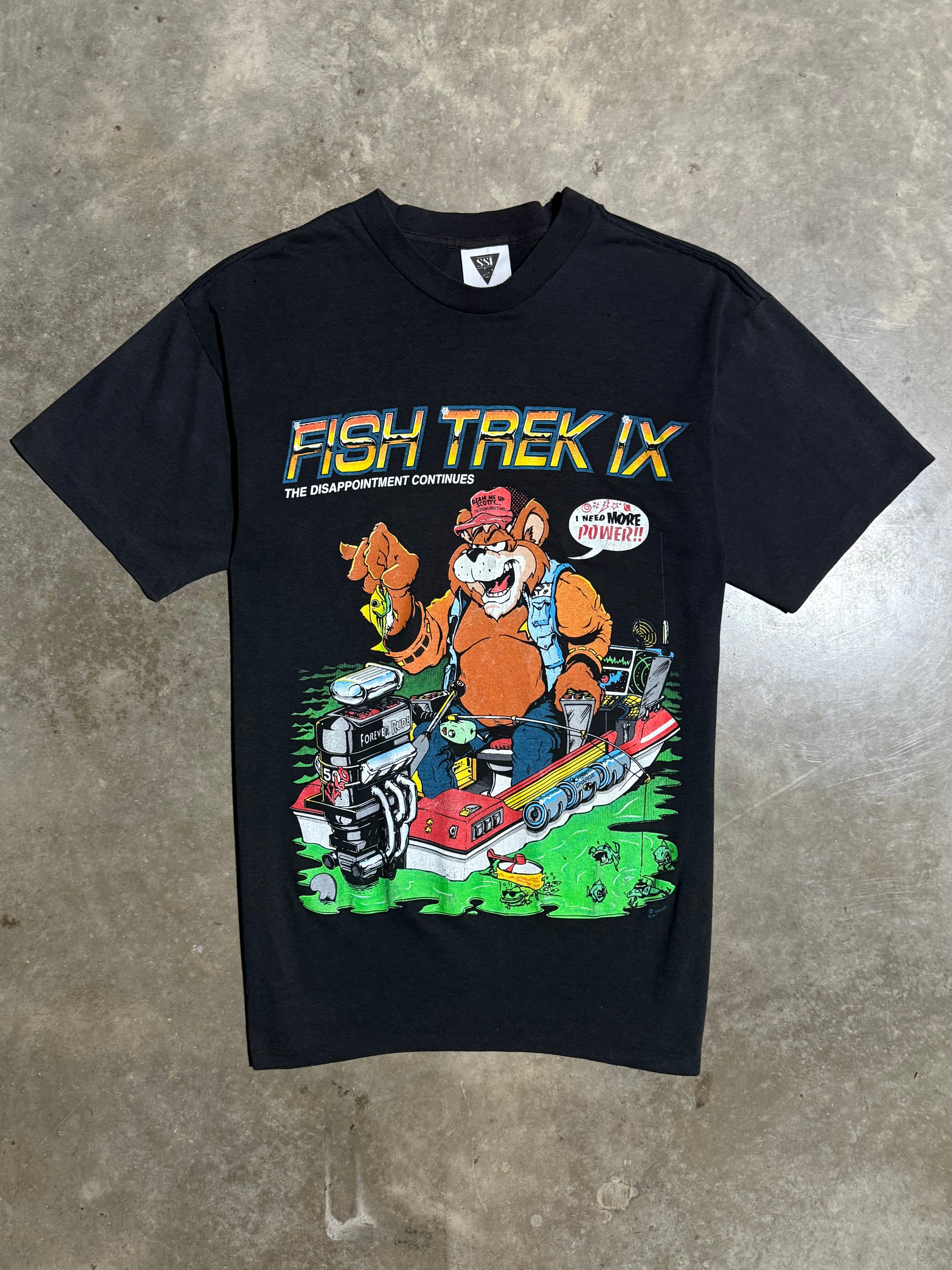 Vintage 1989 Fish Trek IX Fishing Tee (M) – VintageZac