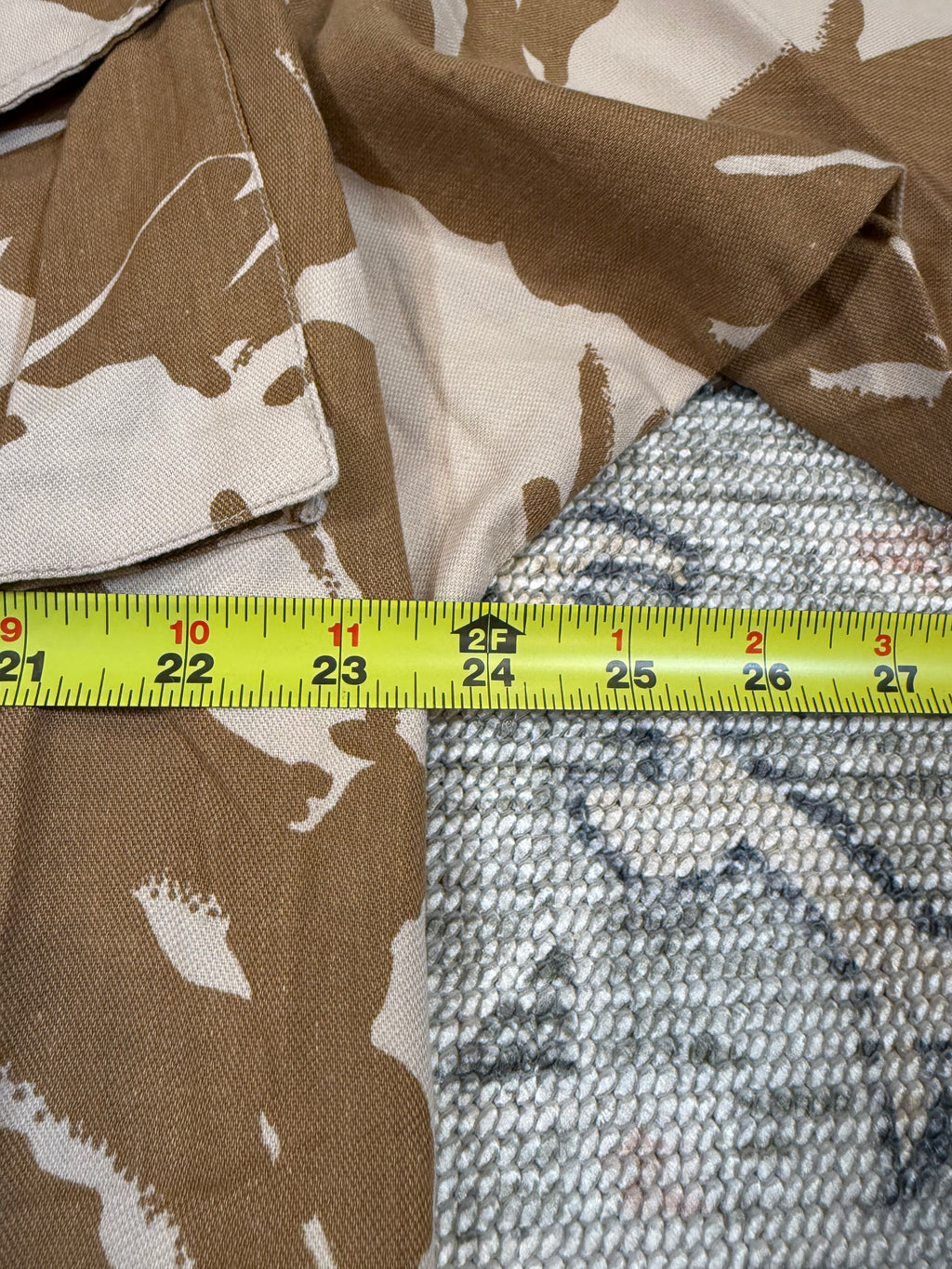 Vintage Desert Camo Union Jack Flag Jacket (XL)