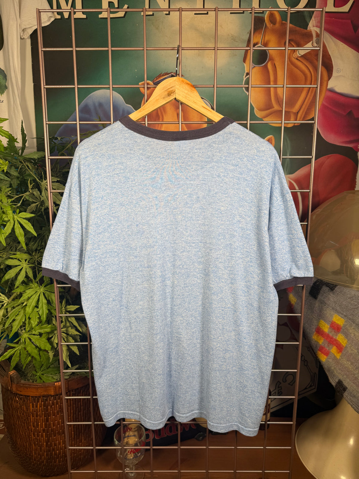 Vintage 80s Germany Ringer Tee (XL)