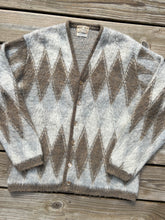 Load image into Gallery viewer, Vintage 60s/70s Sears Mohair Argyle Sweater (M)
