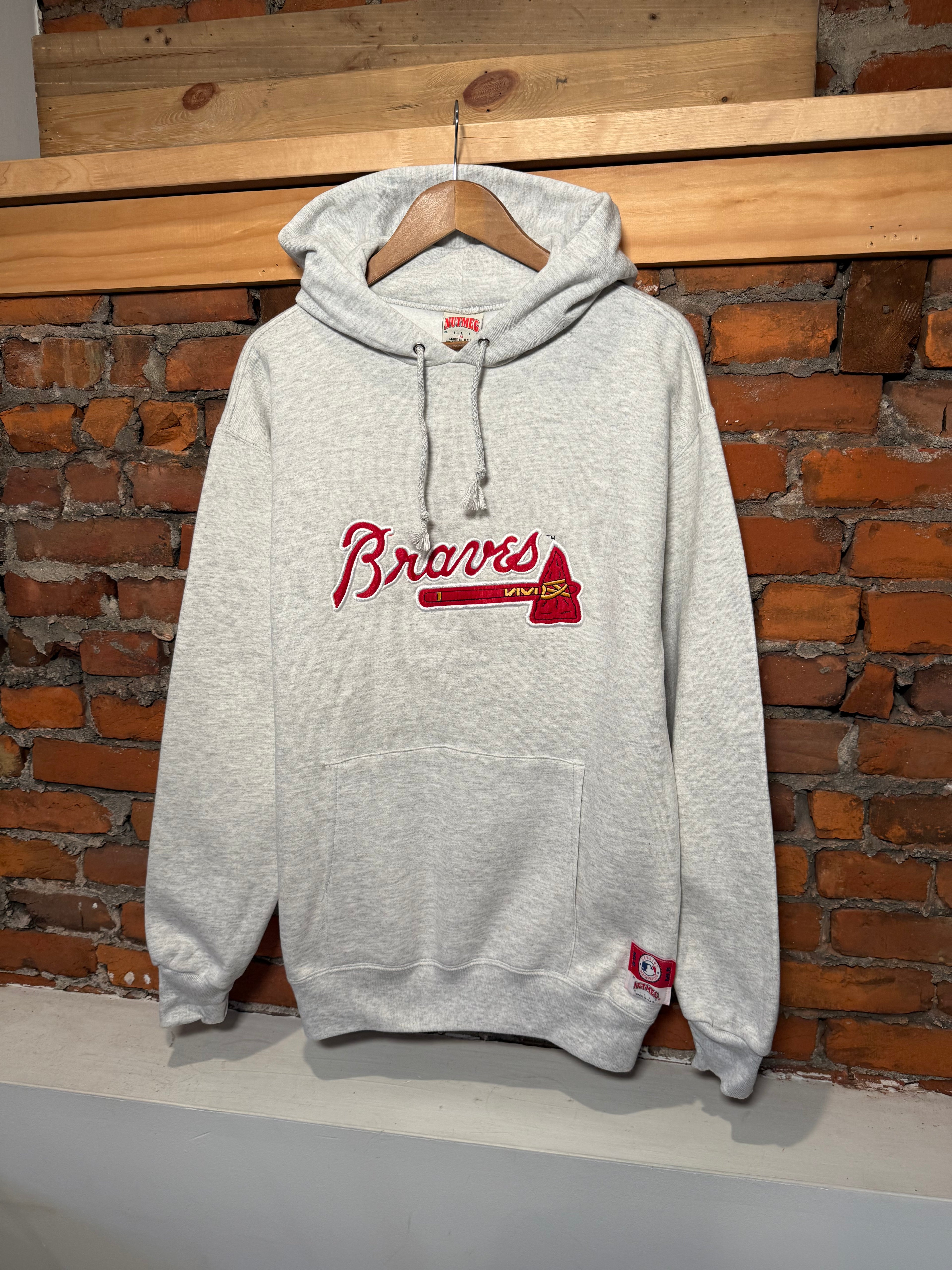 Vintage Unworn Atlanta Braves Nutmeg Hoodie (M)