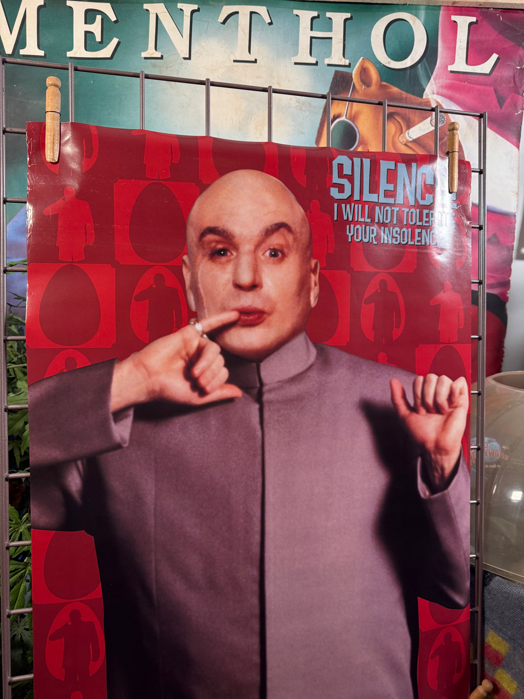 Vintage 1999 Dr Evil Poster