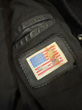 Load image into Gallery viewer, Vintage Peanuts+Snoopy Leather Letterman Jacket (XL)
