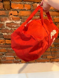 Vintage 80s Phillies Gulf Duffle Bag