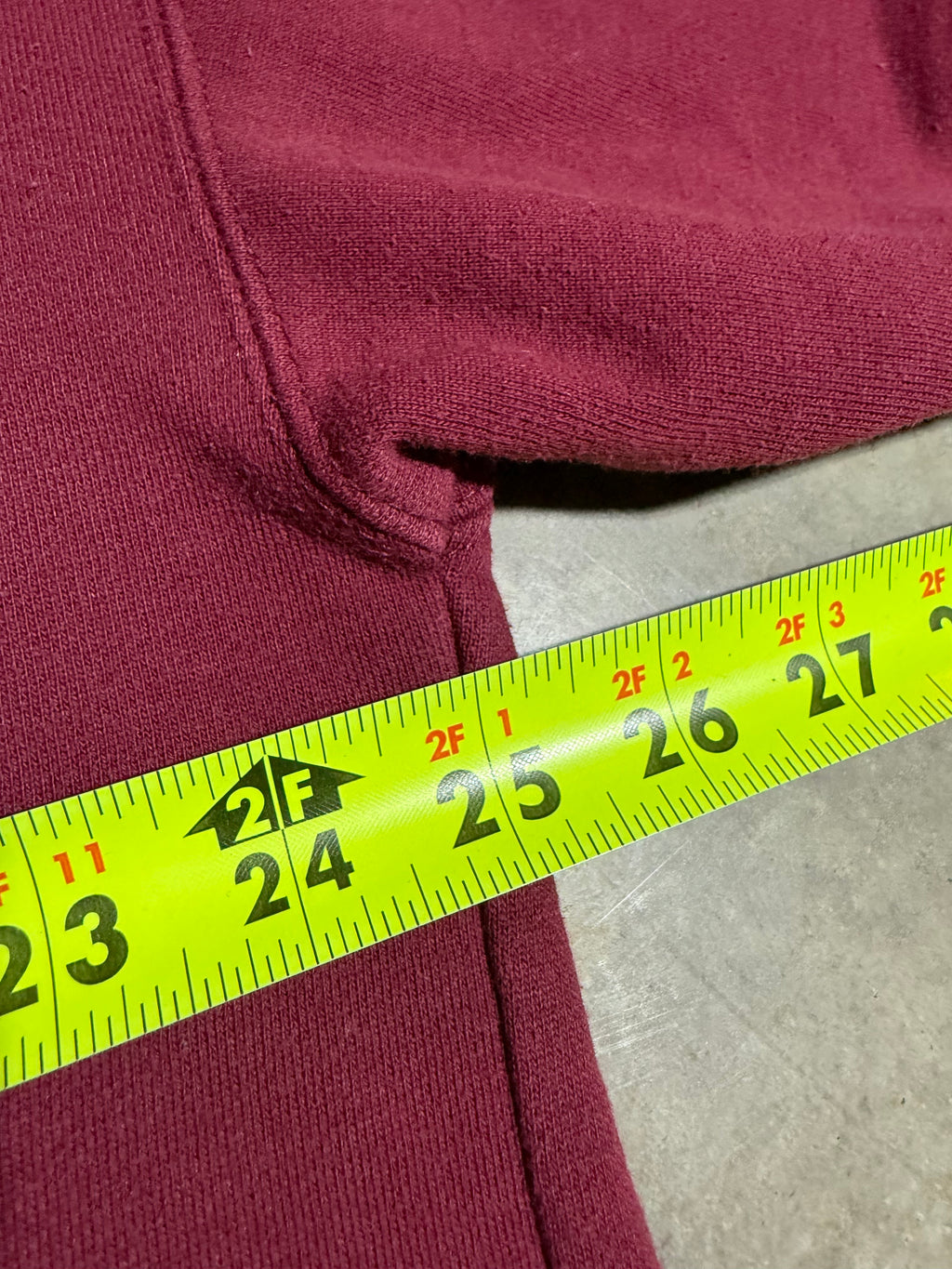 Vintage Bigs Dogs Maroon Embroidered Crewneck (XL)