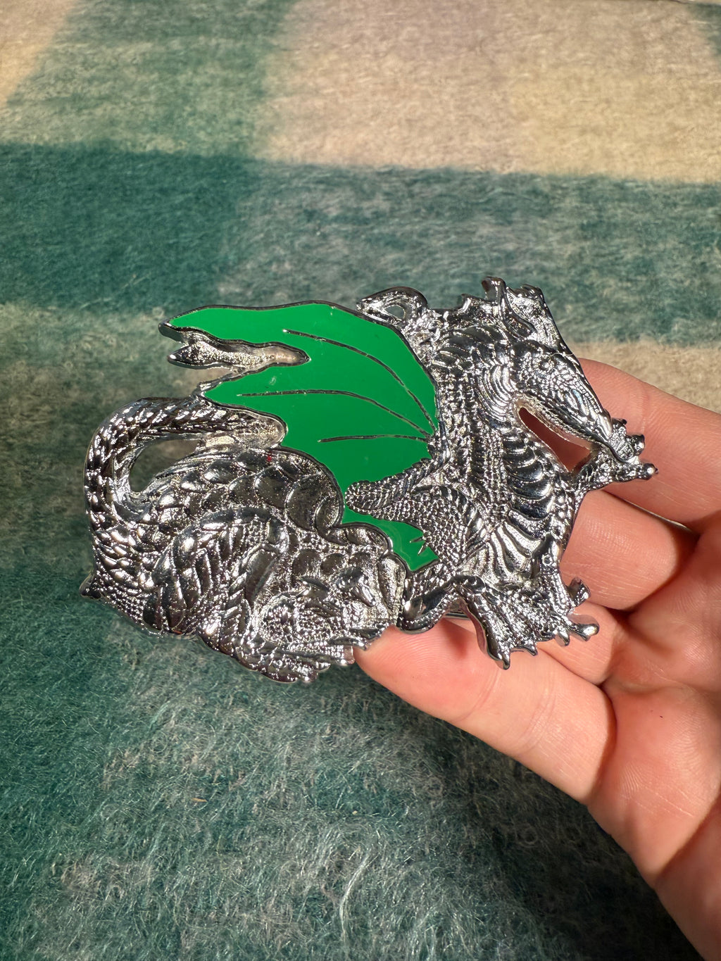 Vintage Dragon Belt Buckle