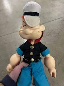 Lot of 2 Vintage 1985 Pop Popeye Plush Toys