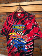 Load image into Gallery viewer, Vintage Chevy Racing Tie Dye T-Shirt (XL)
