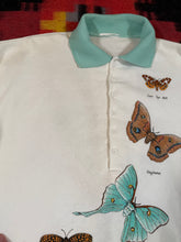 Load image into Gallery viewer, Vintage Butterfly Print Collared Swestshirt (WM)
