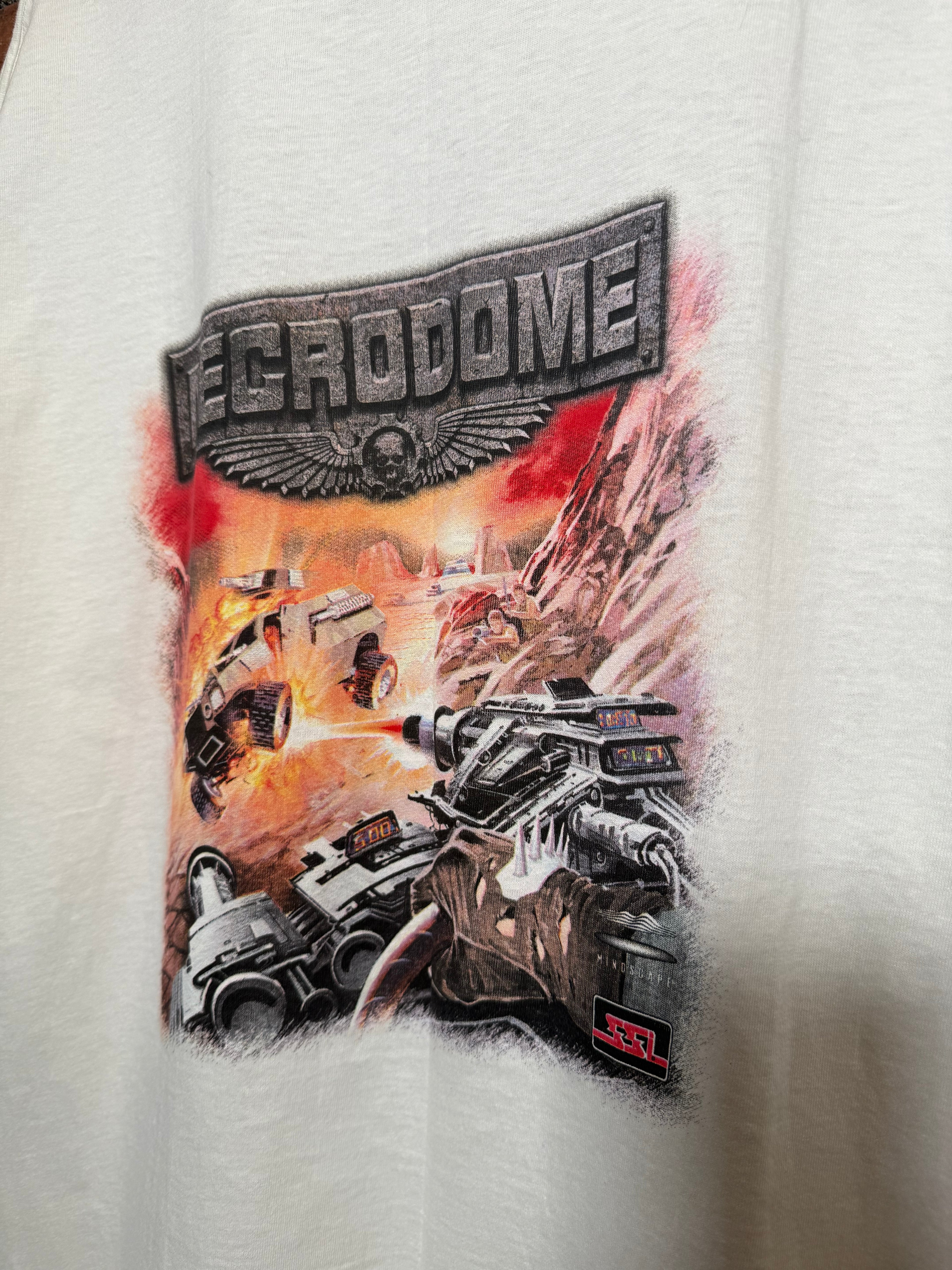 Vintage 90s Necrodome Video Game T-Shirt (L)