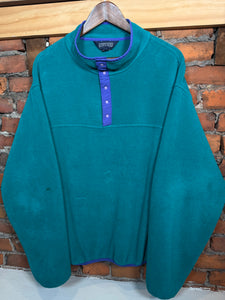 Vintage Lands End Fleece Pullover (L)