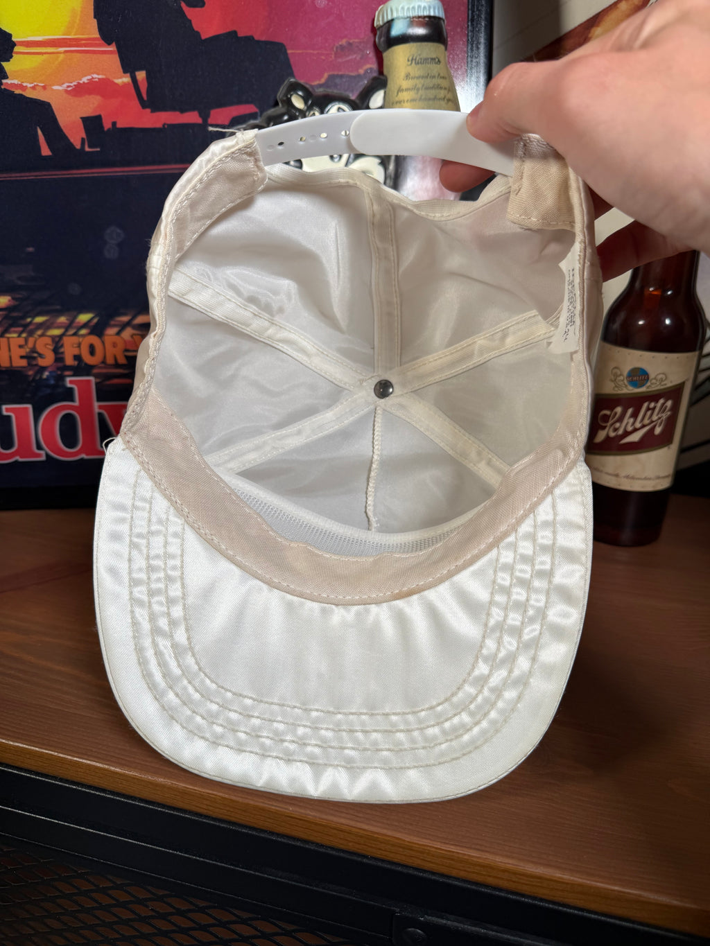 Vintage Nasa Satin Snapback Hat (Flaw)