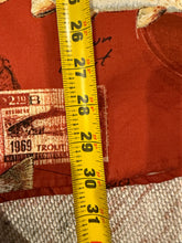 Load image into Gallery viewer, Red Head All Over Fish Button Down Shirt (L)
