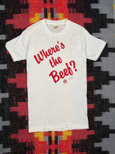 Load image into Gallery viewer, Vintage 1984 Where’s The Beef Wendy’s Tee (WS)
