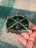 Vintage I’d Rather Be Hunting Belt Buckle