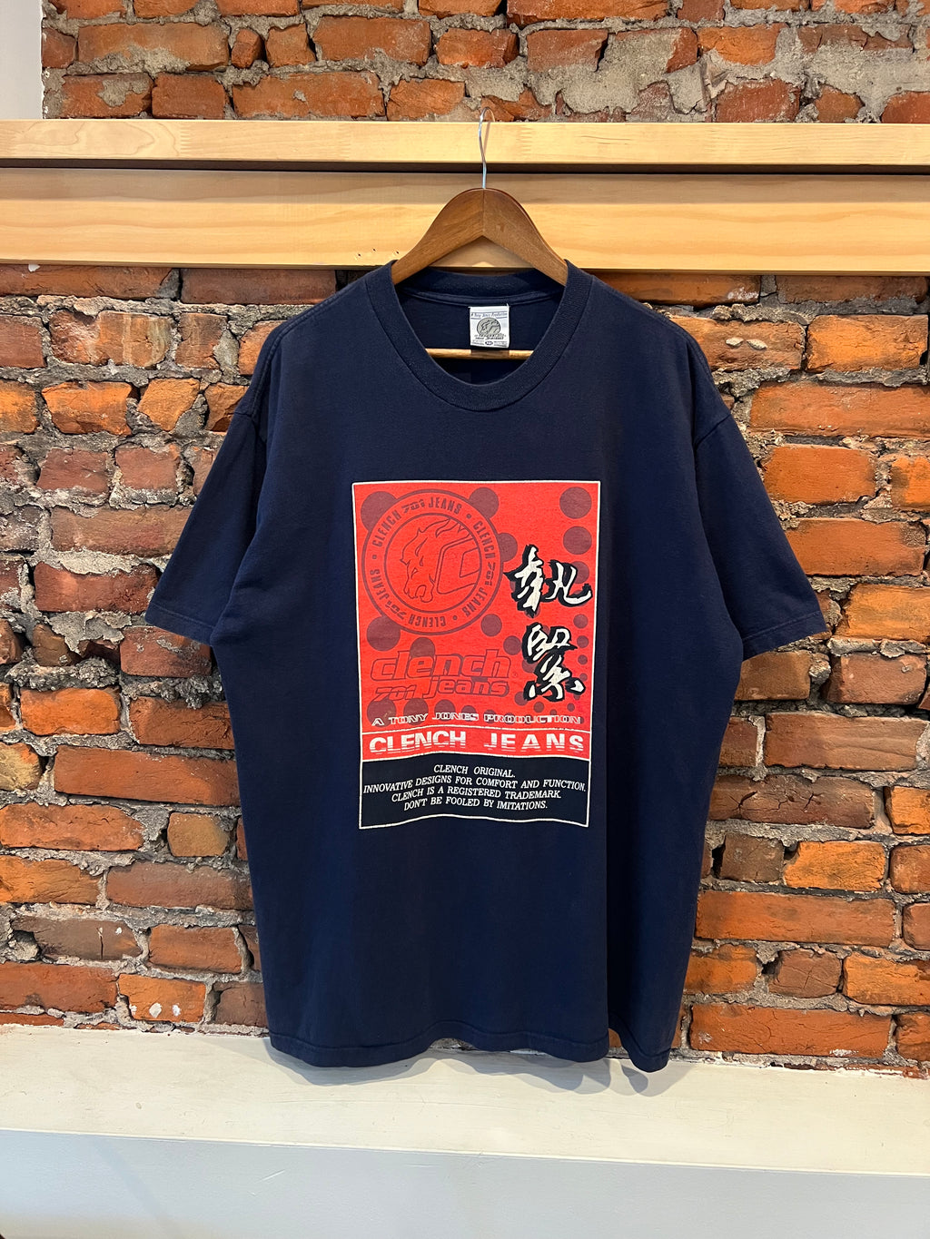 Y2K Clench 701 Jeans Shirt (2XL)