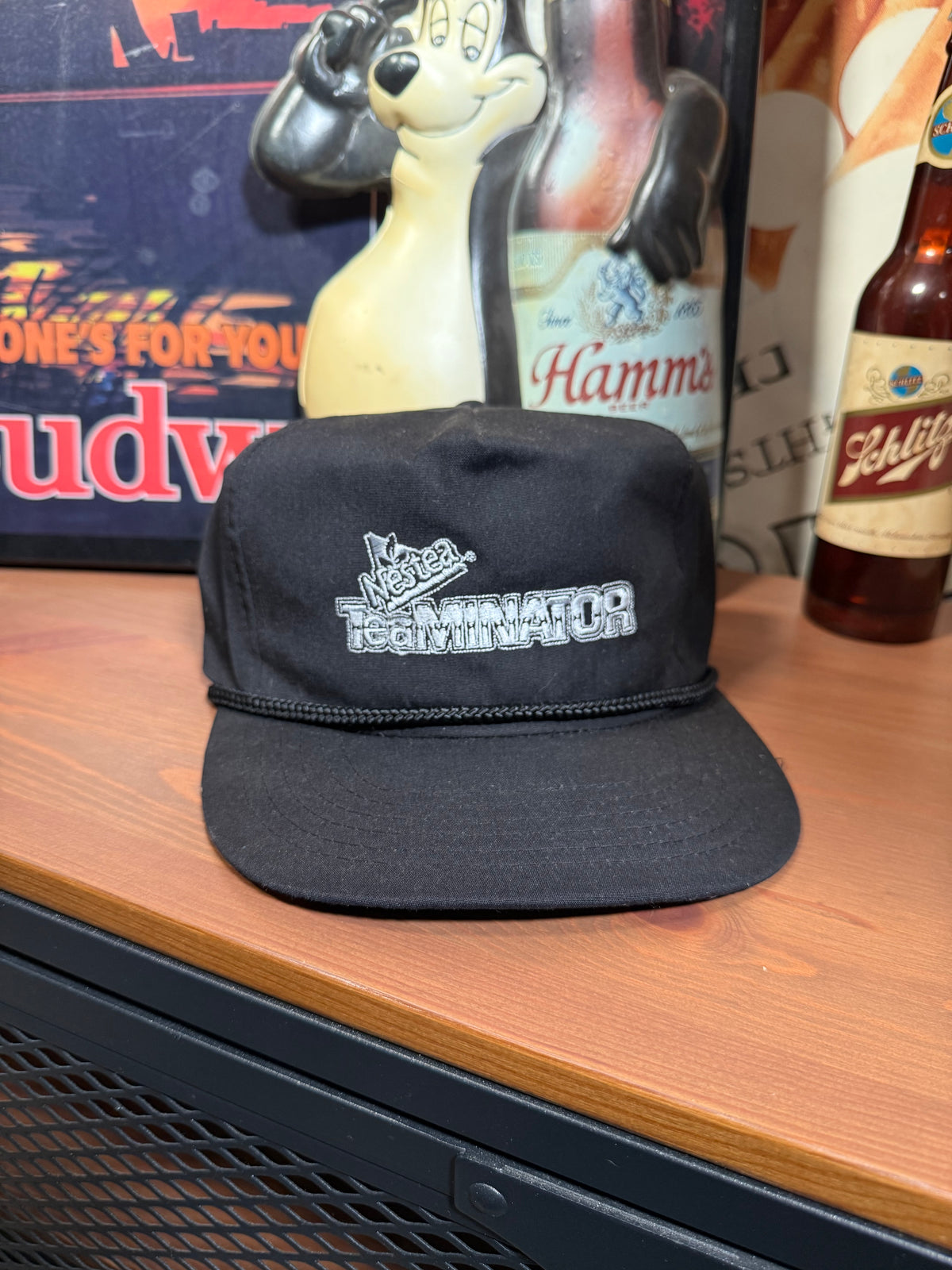 Vintage Nestea Teaminator Snapback Hat