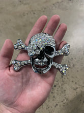 Load image into Gallery viewer, Vintage Diamond Skull Belt Buckle
