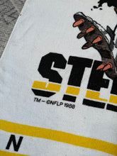 Load image into Gallery viewer, Vintage 1988 Jack Davis Pittsburgh Steelers Towel
