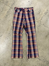 Load image into Gallery viewer, Vintage 70s Unworn Flare Plaid Pants (30x33)
