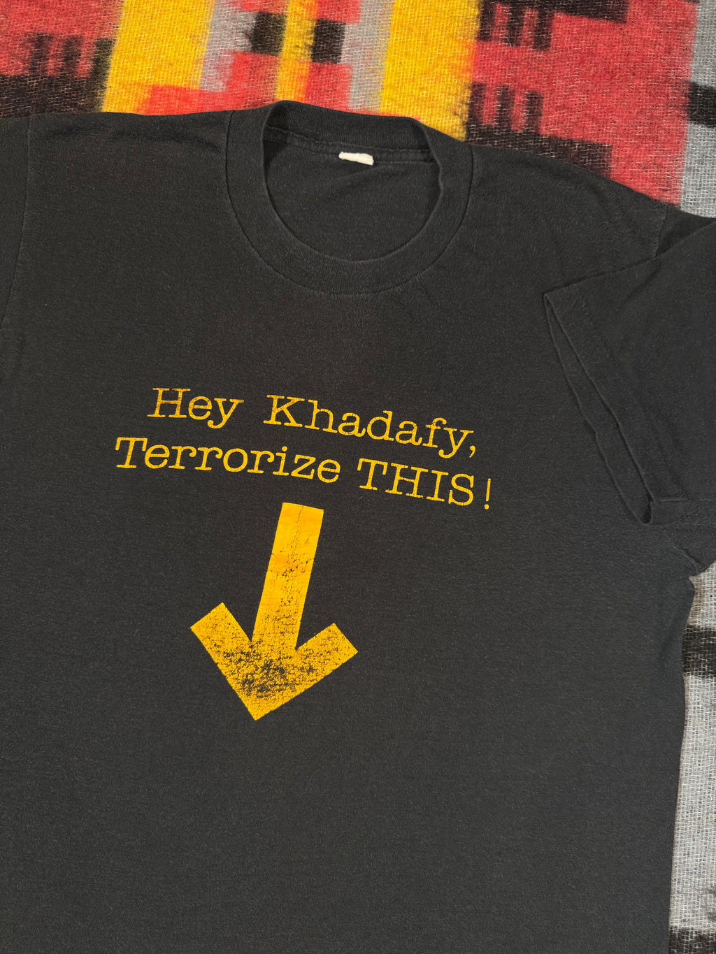 Vintage 80s Terrorize This Shirt (L)