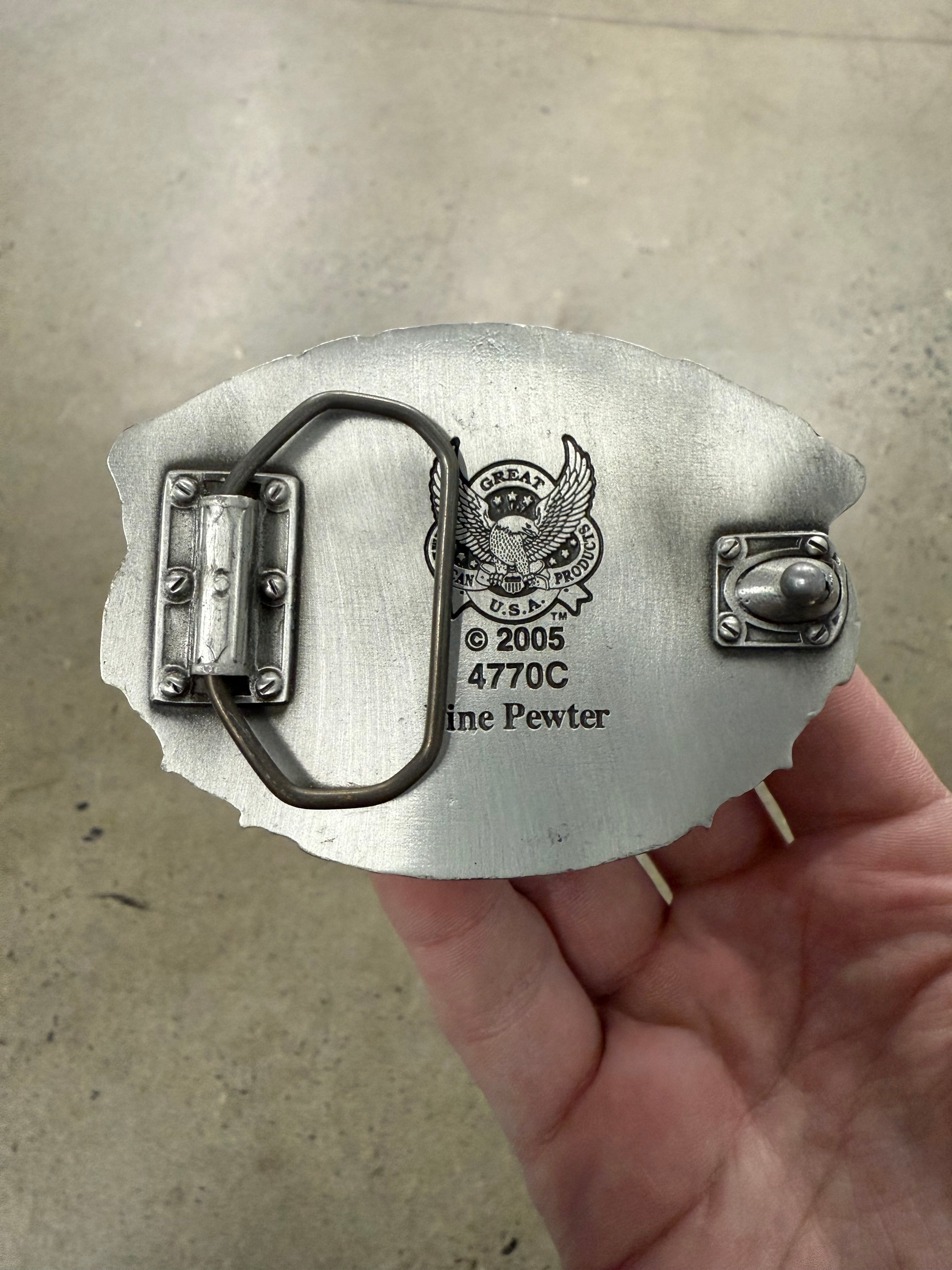 2000s The Alamo Belt Buckle