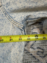 Load image into Gallery viewer, Vintage 1992 Pittsburgh Bedazzled Hand Painted Lee Jean Jacket (M)

