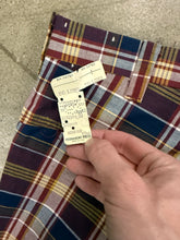 Load image into Gallery viewer, Vintage 70s Unworn Flare Plaid Pants (30x33)
