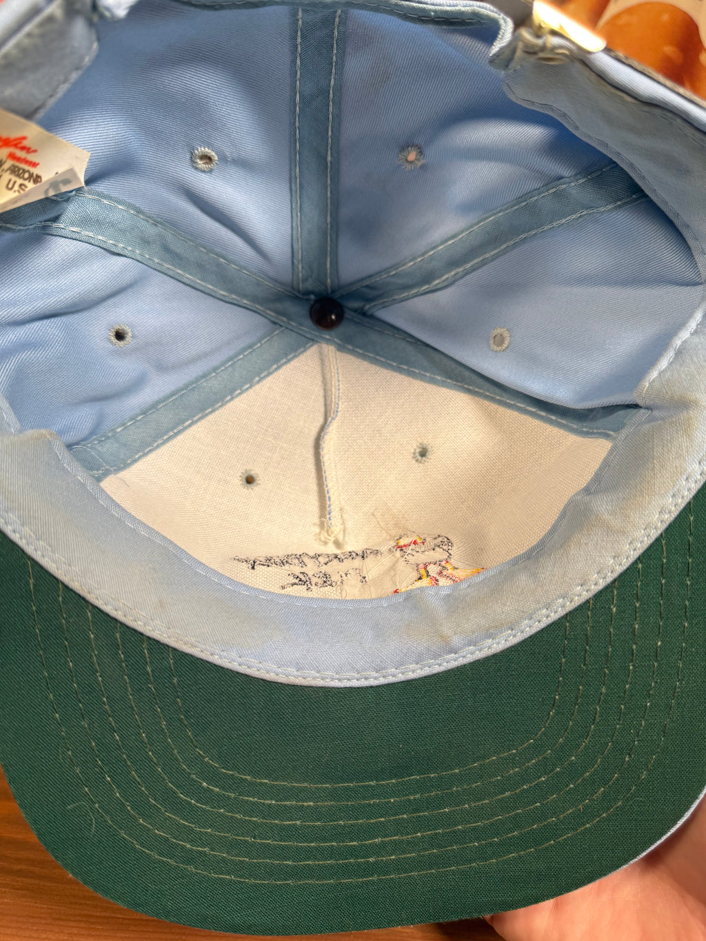 Vintage Everybody Duck Golf Leather Strap Hat