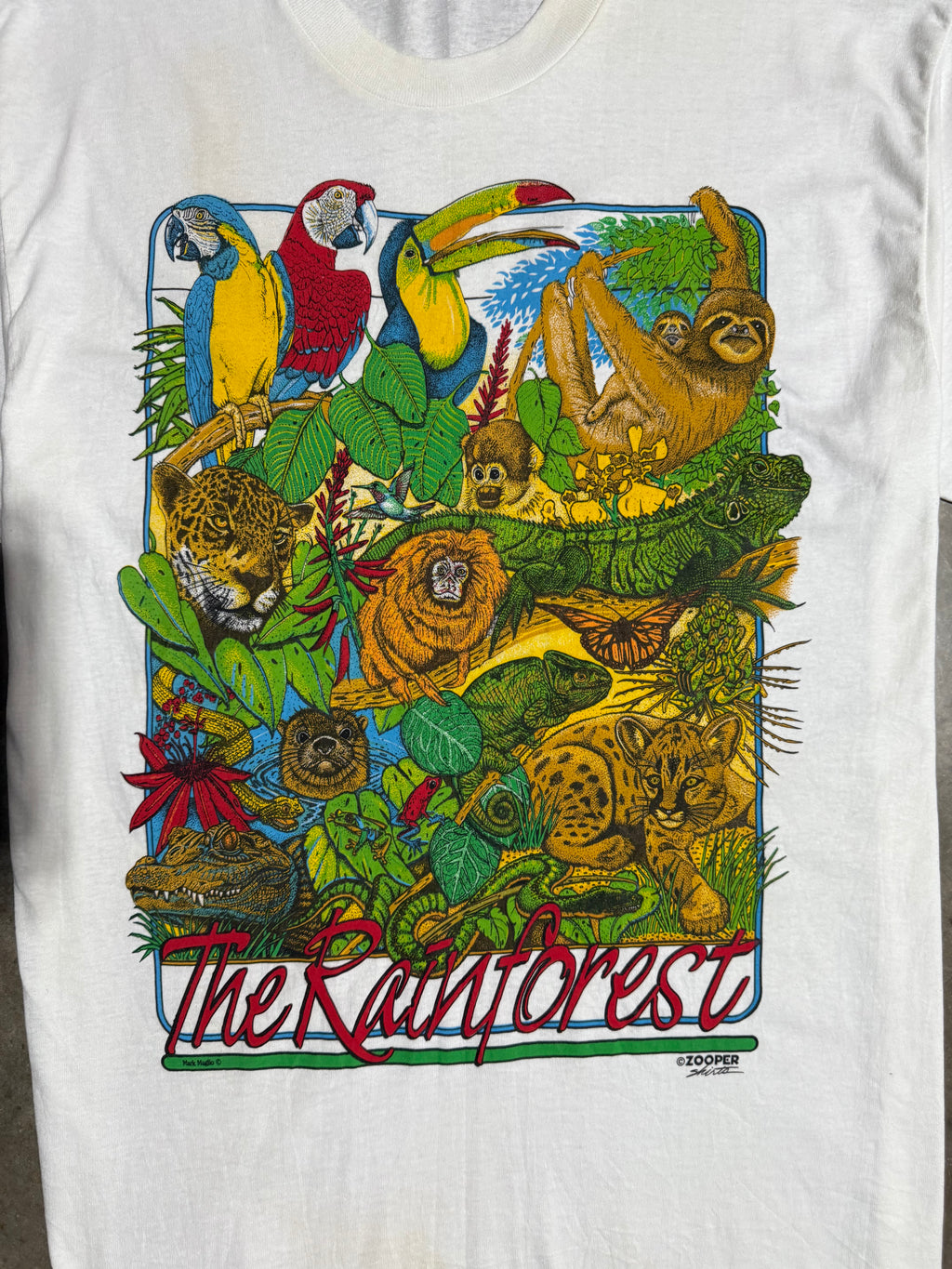 Vintage 90s The Rainforest Tee (XL)
