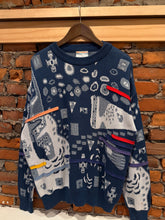 Load image into Gallery viewer, Vintage Far Horizons Textured Knit Sweater (XL)

