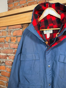 Vintage LL Bean Flannel Lined Parka (XL)