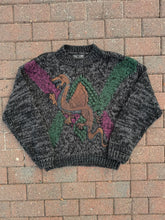 Load image into Gallery viewer, Vintage Street Scenes Dragon Knit Sweater (L)
