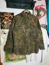 Load image into Gallery viewer, Rasco Fire Resistant Pearl Snap Camo Shirt (L)
