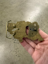 Load image into Gallery viewer, Vintage Brass Dragon Belt Buckle
