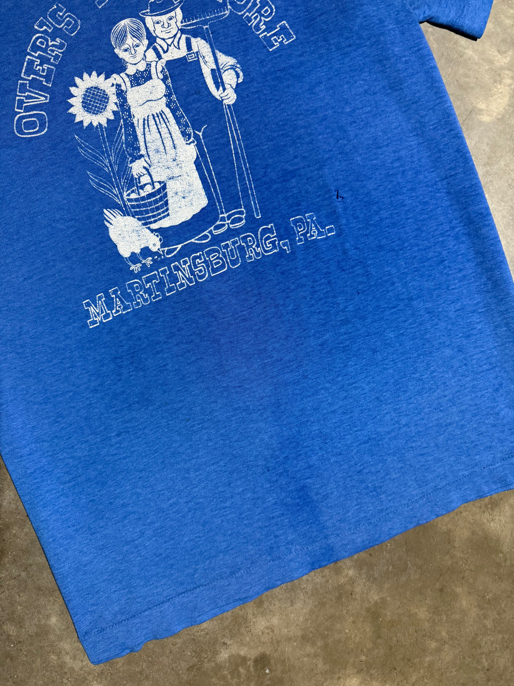 Vintage 80s Overs Feed Store T-Shirt (XL)