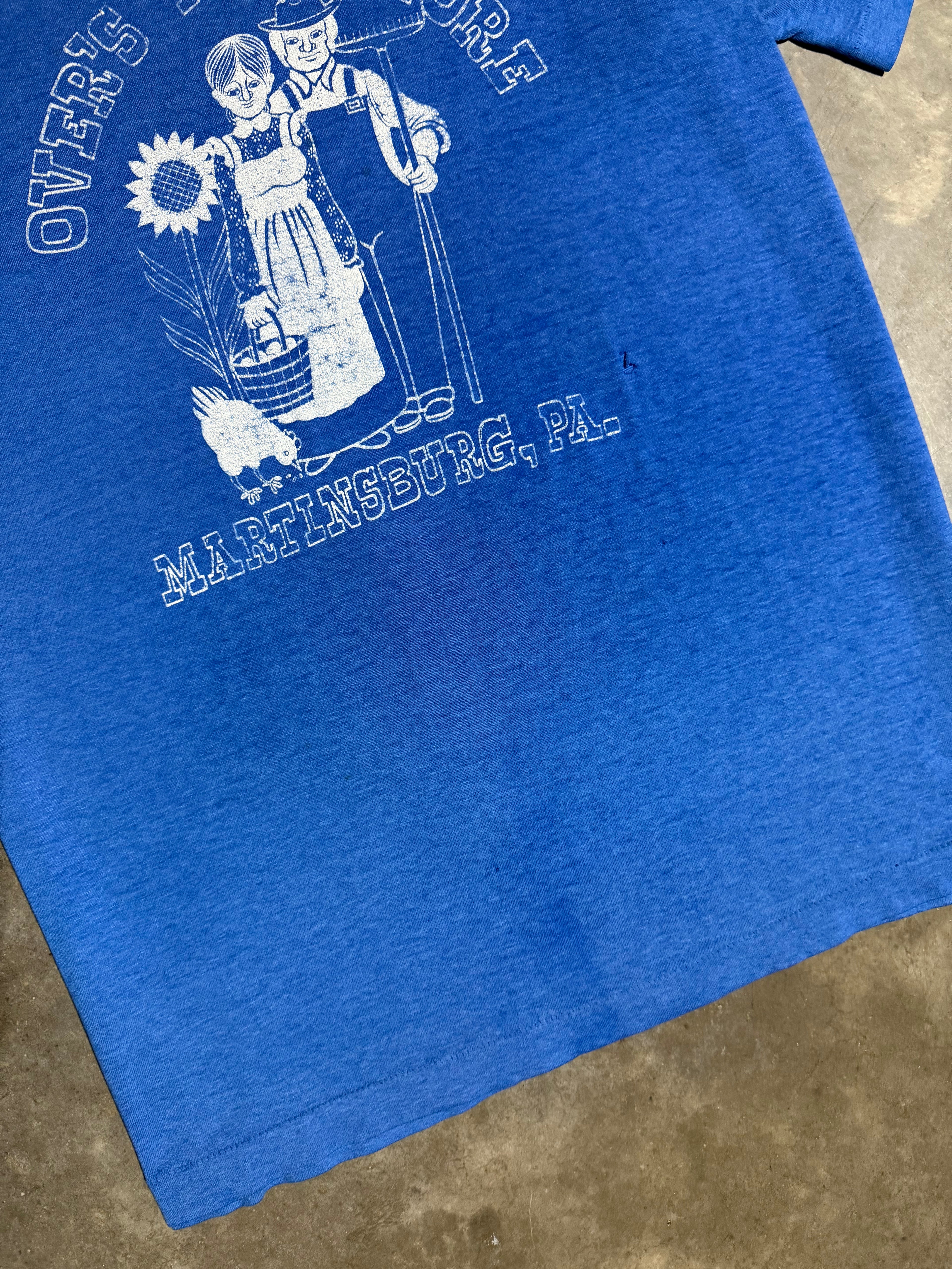 Vintage 80s Overs Feed Store T-Shirt (XL)