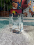 Vintage Harley Davidson 3D Glass Display