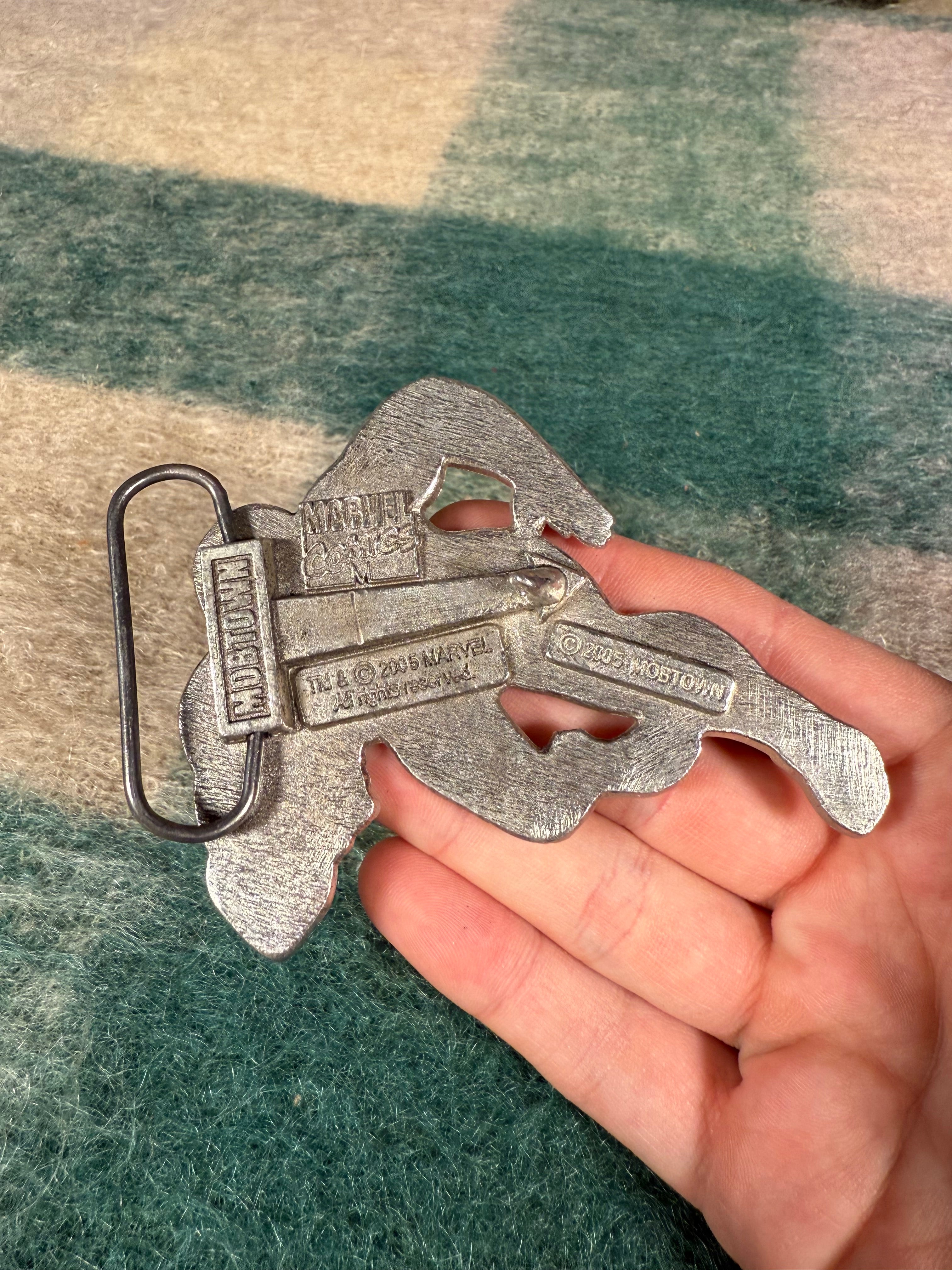 2005 Spider-Man Belt Buckle