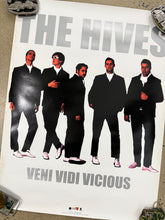 Load image into Gallery viewer, Vintage 2002 The Hives Veni Vidi Vicious Album Promo Poster (18x24)
