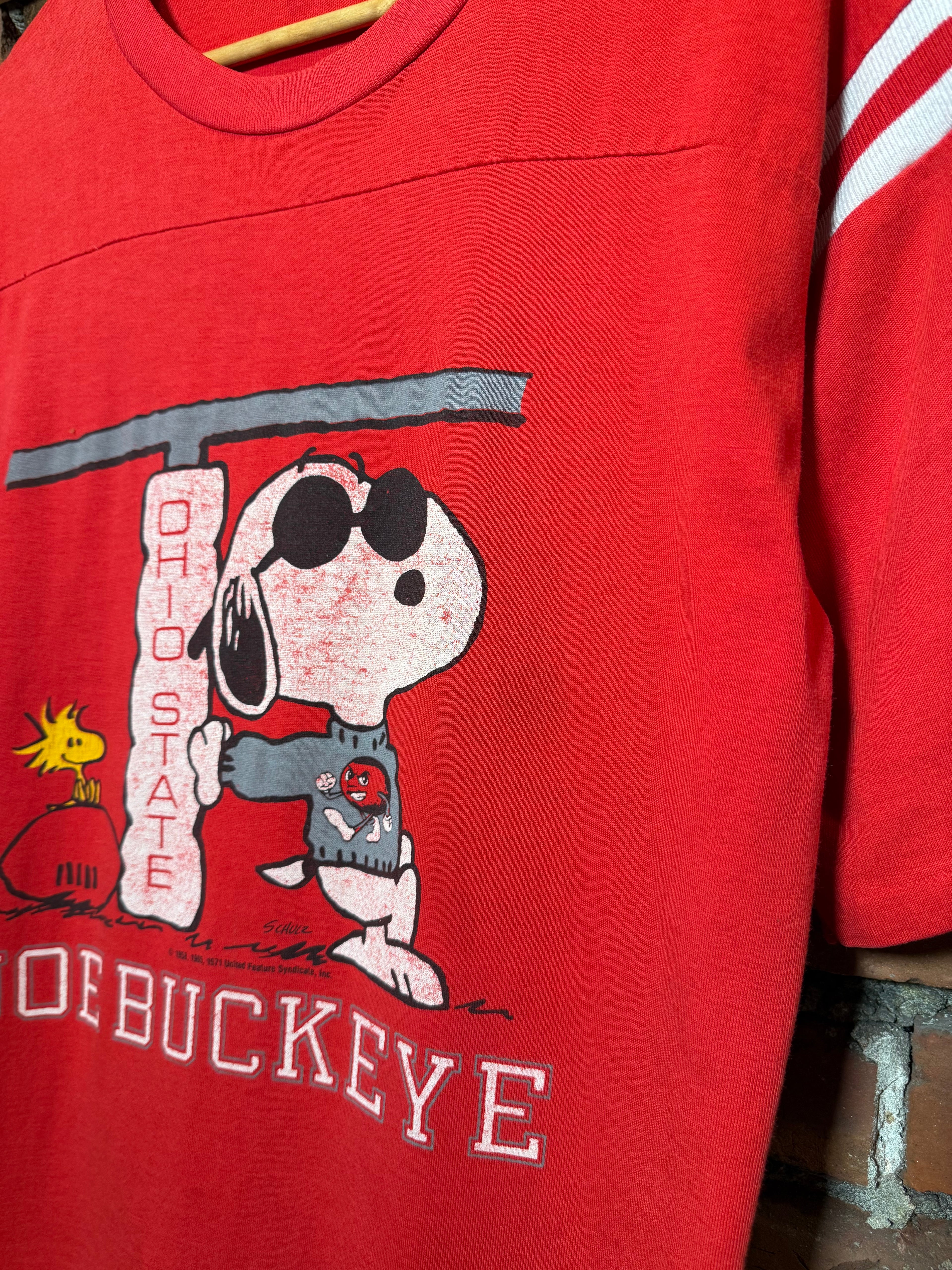 Vintage 80s Snoopy Joe Buckeye Ohio State Tee (L)