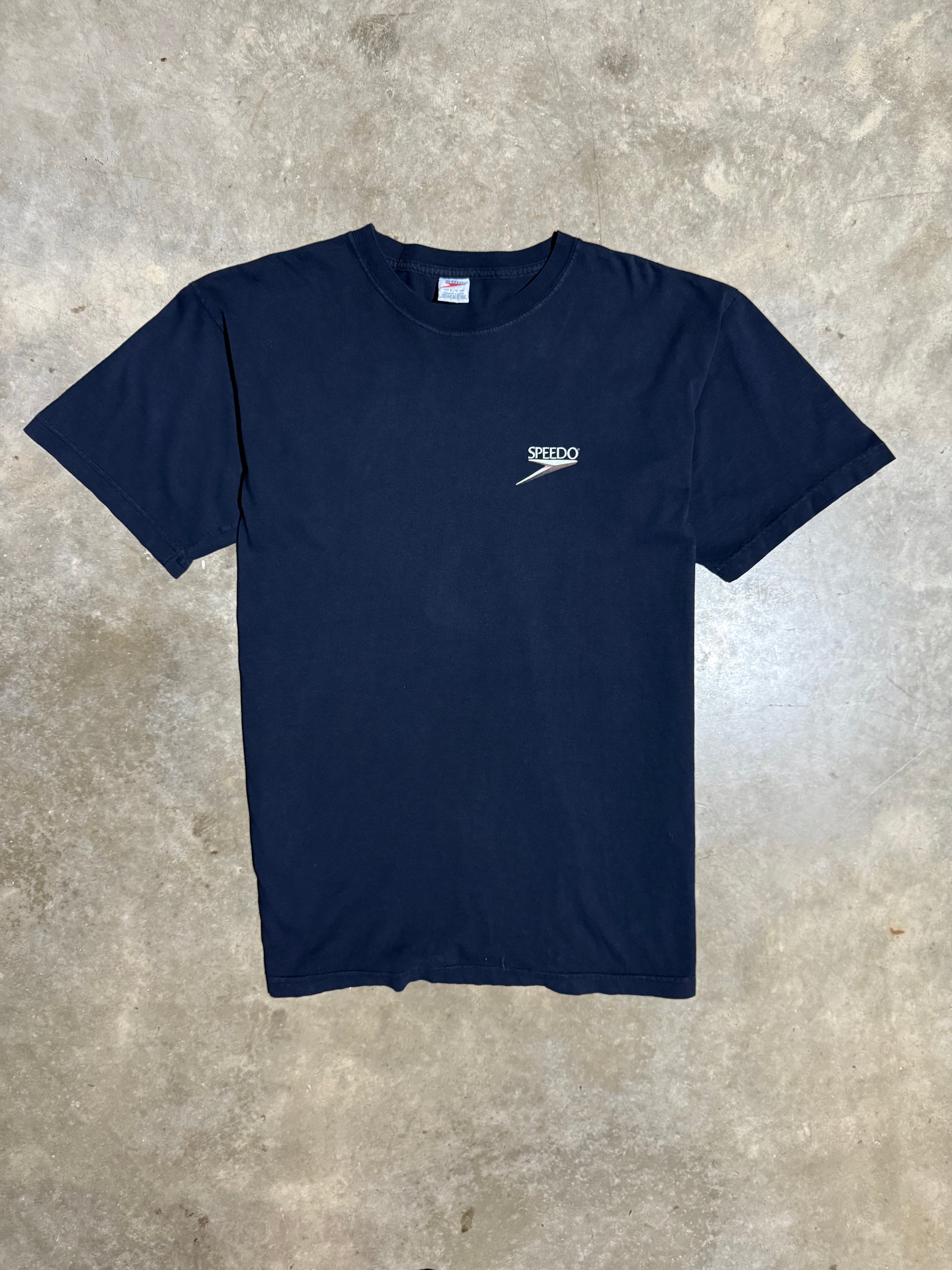 Vintage 2000 Speedo Earth T-Shirt (L)