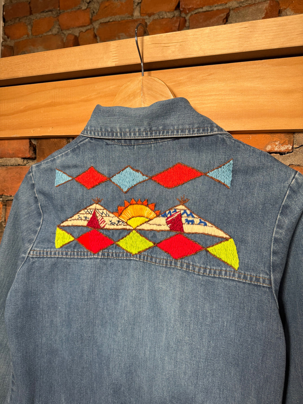 Vintage 70s Levi’s Orange Tab Western Stitched Jean Jacket (WS)(Flaw)