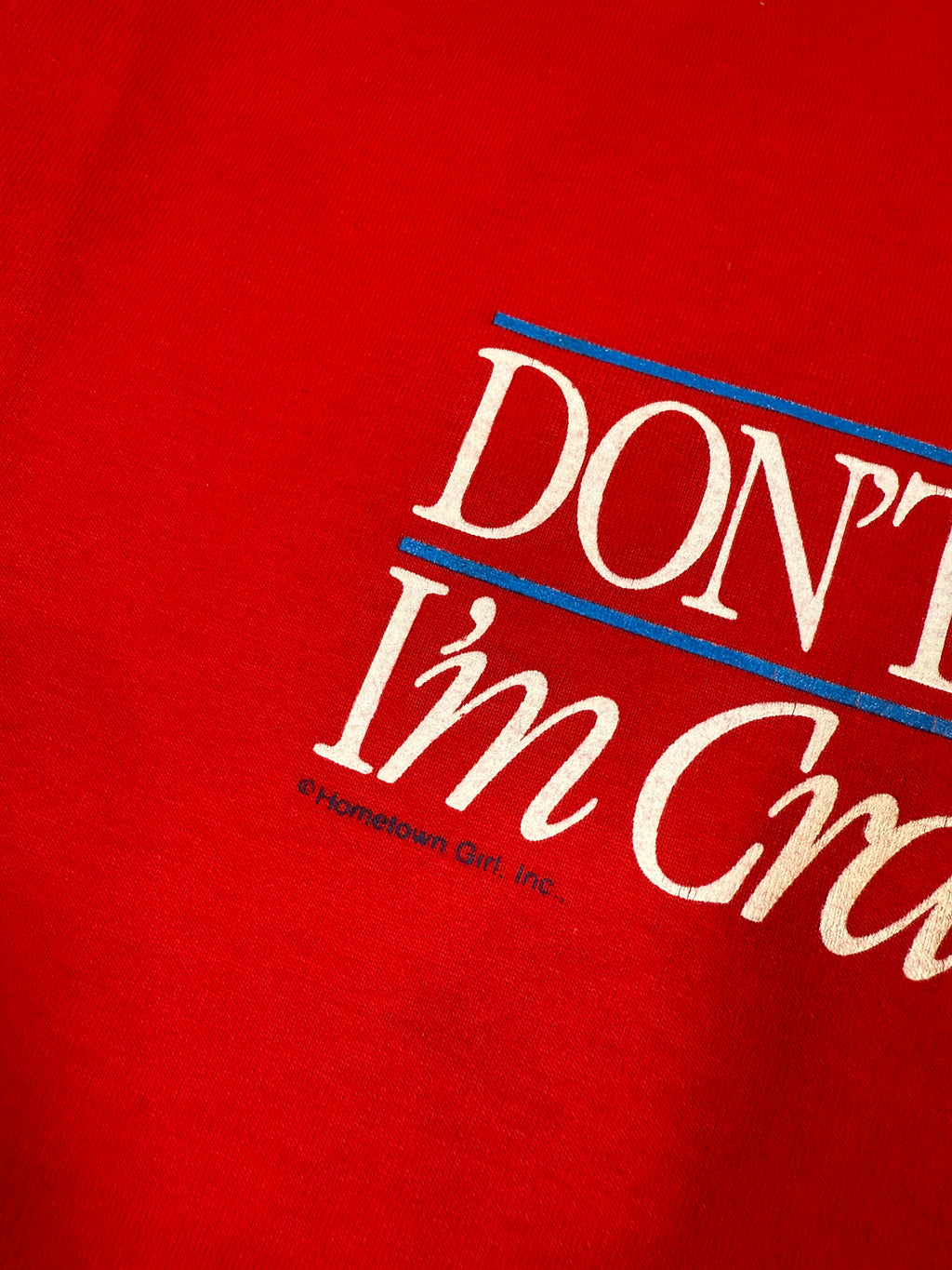 Vintage 90s Don’t Bother Me I’m Crabby Tee (L)